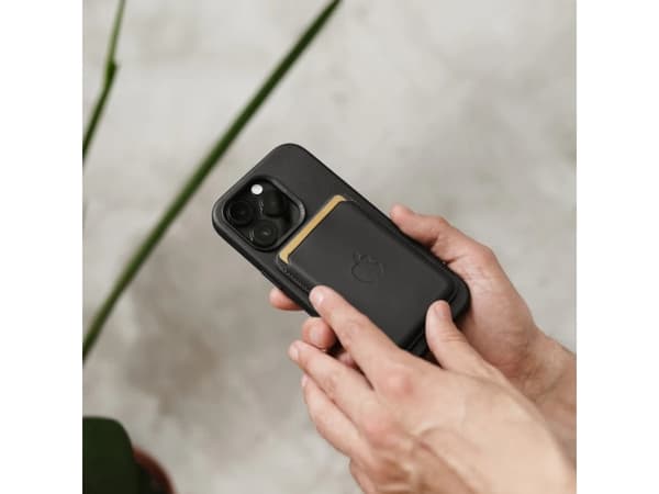 Woodcessories ECO729, Omslag, Apple, iPhone 15 Plus, 17 cm (6.7"), Svart
