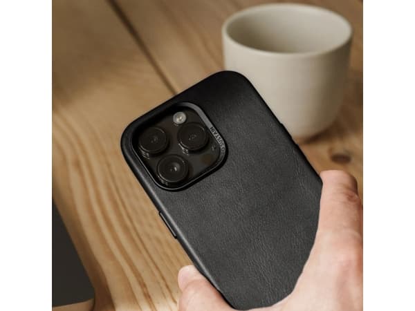 Woodcessories ECO729, Omslag, Apple, iPhone 15 Plus, 17 cm (6.7"), Svart
