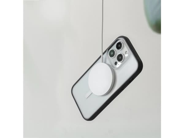 Woodcessories ECO716, Etui, Apple, iPhone 15, 15,5 cm (6.1"), Sort, Gjennomsiktig