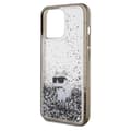 Miniatyrbild 6 av 8: KARL LAGERFELD iPhone 13 Pro Max Mobilskal Liquid Glitter Choupette
