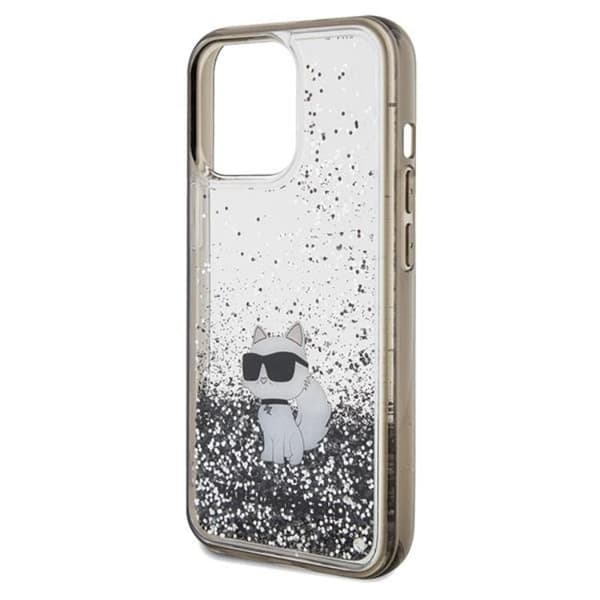 KARL LAGERFELD iPhone 13 Pro Max Mobilskal Liquid Glitter Choupette