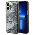 Miniatyrbild 1 av 8: KARL LAGERFELD iPhone 13 Pro Max Mobilskal Liquid Glitter Choupette