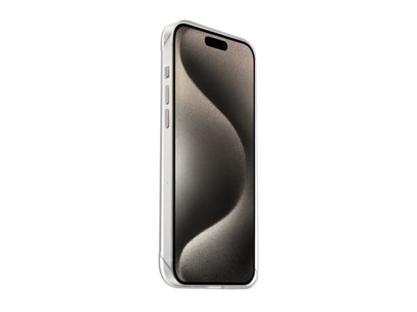 Just Mobile Tik mobilusis TENC? [Slim Fit], skirtas iPhone 15 Pro Max – Frost