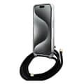 Miniatyrbild 4 av 7: Guess iPhone 15/14/13 Mobilskal Crossbody Cord Print - Svart