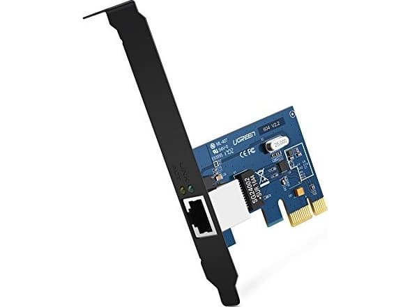 Sieciowa-kort Ugreen US230 Gigabit 10/100/1000 Mbps PCI-E - svart