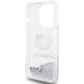 Miniatyrbild 7 av 8: Hello Kitty iPhone 14 Pro Max Mobilskal Liquid Glitter Charms Kitty Head