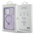 Miniatyrbild 8 av 8: Guess iPhone 13 Pro/13 Mobilskal Magsafe Script Glitter