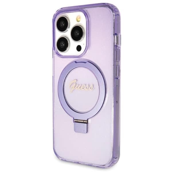 Guess iPhone 11/XR Mobilskal Magsafe Script Glitter