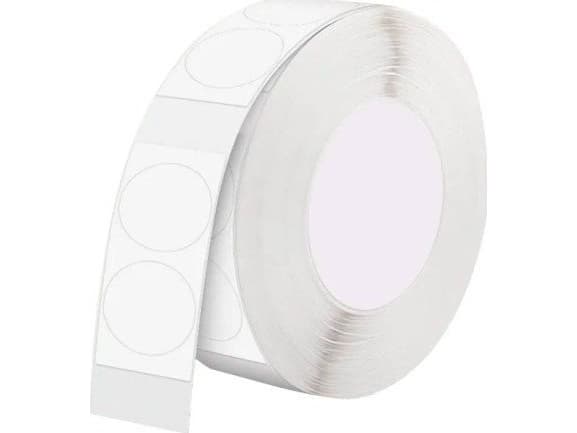 Niimbot termiska etiketter T klistermärken 14x28mm 200 st (vit rund)