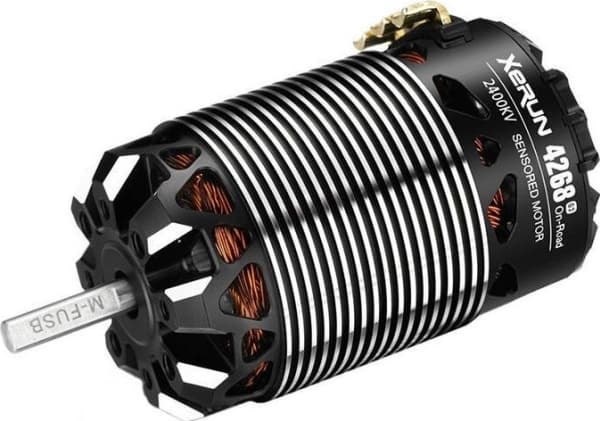 Hobbywing HW30401910 XERUN 4268 SD, 2400Kv OnRoad - G3 - musta