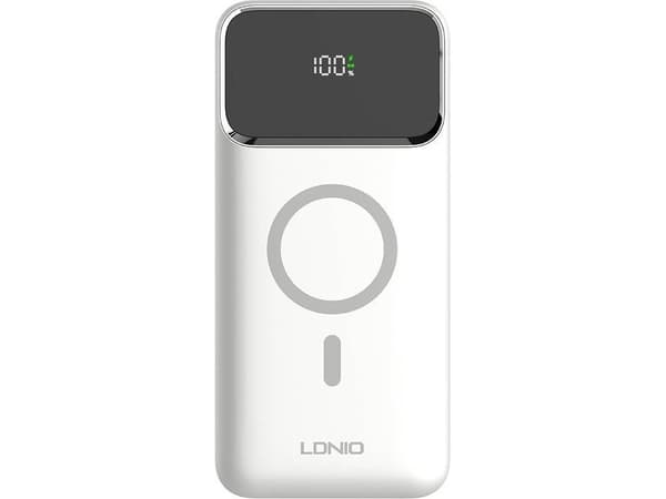 LDNIO PQ12 powerbank, 15W, 10000mah (white)
