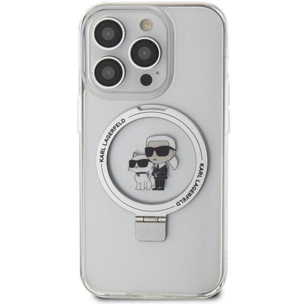 Karl Lagerfeld iPhone 13 Pro Max Mobilskal MagSafe Ringställ