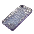 Miniatyrbilde 4 av 7: Til iPhone 15 TPU-deksel Elektrobelagt Rynket - Rosa