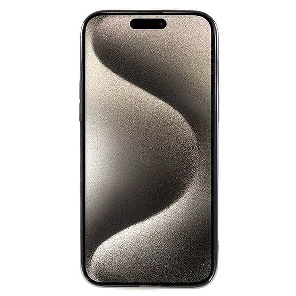 Til iPhone 15 Pro TPU-deksel Elektrobelagt Rynket - Sølv