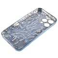 Pikkukuva 4 / 7: iPhone 15 Pro TPU Kuori Elektroplating Rypistynyt Epätasainen Puhelimen Suojakotelo