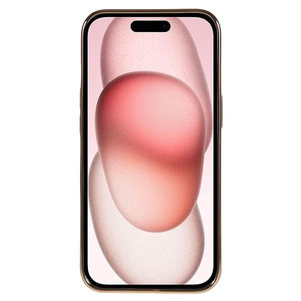 Til iPhone 15 Plus TPU Etui Elektroplating Rynket Ujævn Telefon Cover