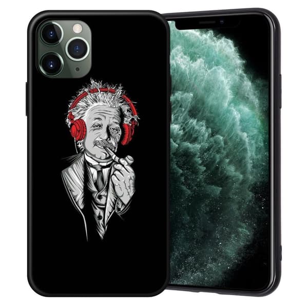 iPhone 12 Pro Max 3-PACK case lion Einstein Statue
