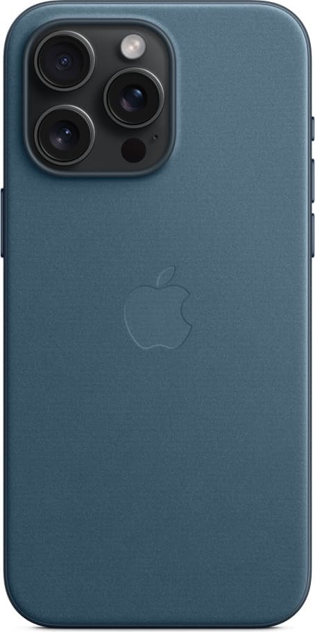 Apple iPhone 15 Pro Max FineWoven-etui med MagSafe, Pacific Blue
