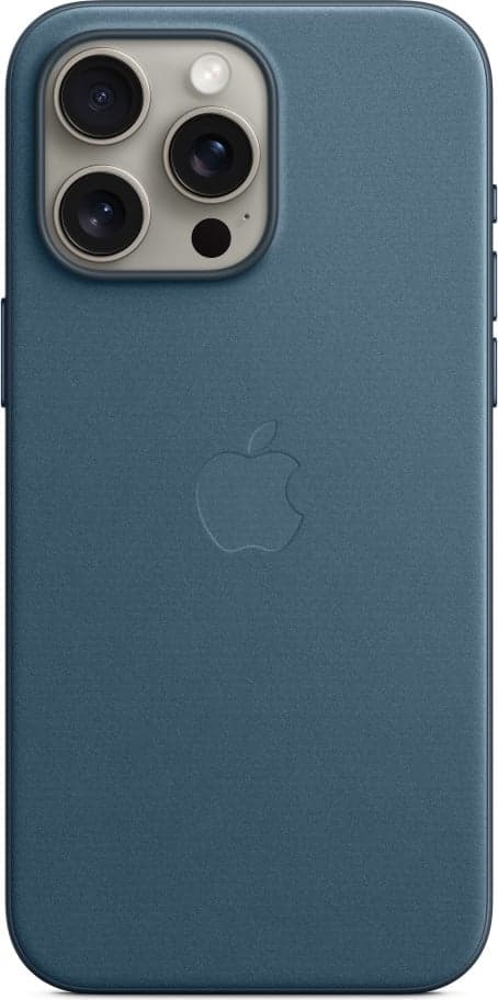 Apple iPhone 15 Pro Max FineWoven-etui med MagSafe, Pacific Blue