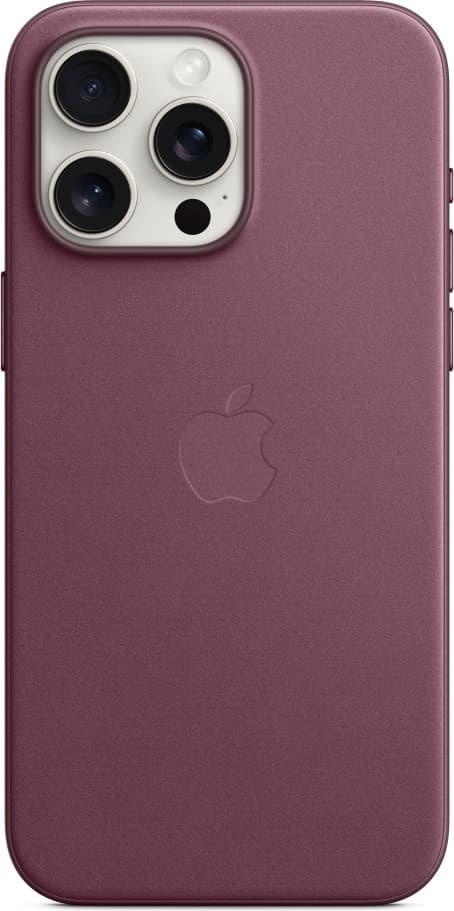 Apple iPhone 15 Pro Max FineWoven fodral med MagSafe, Röd