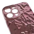 Miniatyrbild 5 av 7: Till iPhone 15 Pro Max TPU-skal Elektropläterad Rynkad - Rosa