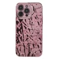 Miniatyrbild 2 av 7: Till iPhone 15 Pro Max TPU-skal Elektropläterad Rynkad - Rosa