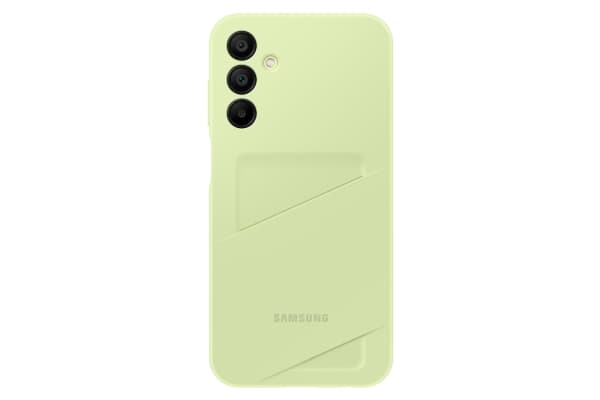 Samsung EF-OA156 - Baksidedeksel for mobiltelefon - termoplast-polyuretan (TPU) - lime - for Galaxy A15