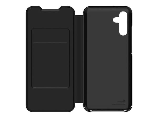Anymode GP-FWA057AMA - Lommebok for mobiltelefon - polykarbonat, polyuretan - svart - for Galaxy A05s