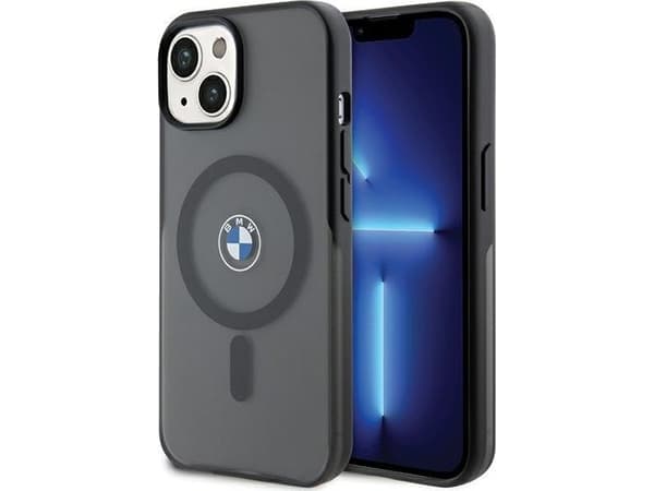 BMW BMHMP15MDSLK iPhone 15 Plus / 14Plus 6.7" black/black hardcase IML Signature MagSafe
