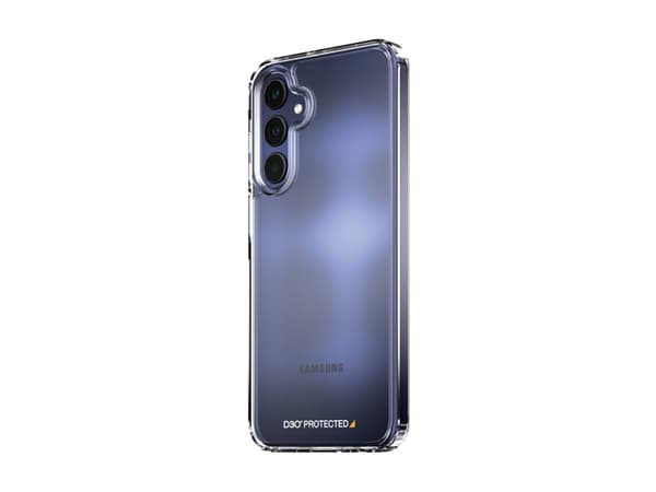 PanzerGlass HardCase - Clear Edition - baksidedeksel for mobiltelefon - MagSafe-samsvar - D3O Bio, plastikk - gjennomsiktig - for Samsung Galaxy A25