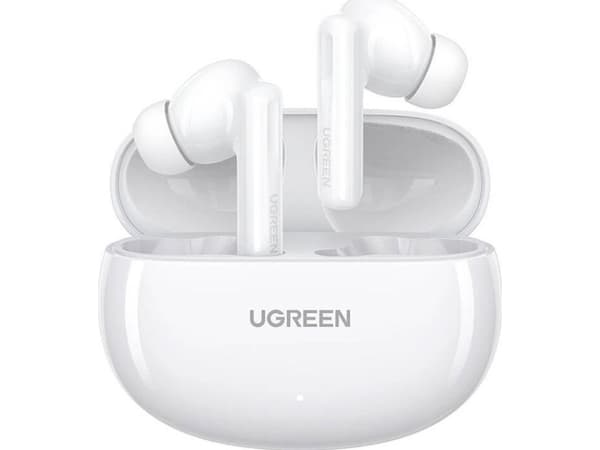 Ugreen hodetelefoner UGREEN WS200 HiTune T6 Hybrid ANC 15158 trådløse hodetelefoner (hvite)