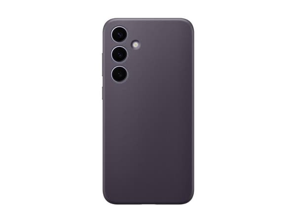 Samsung GP-FPS926HCA - Baksidedeksel for mobiltelefon - veganlær - mørk fiolett - for Galaxy S24+