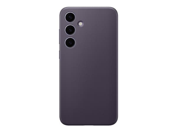 Samsung GP-FPS926HCA - Baksidedeksel for mobiltelefon - veganlær - mørk fiolett - for Galaxy S24+