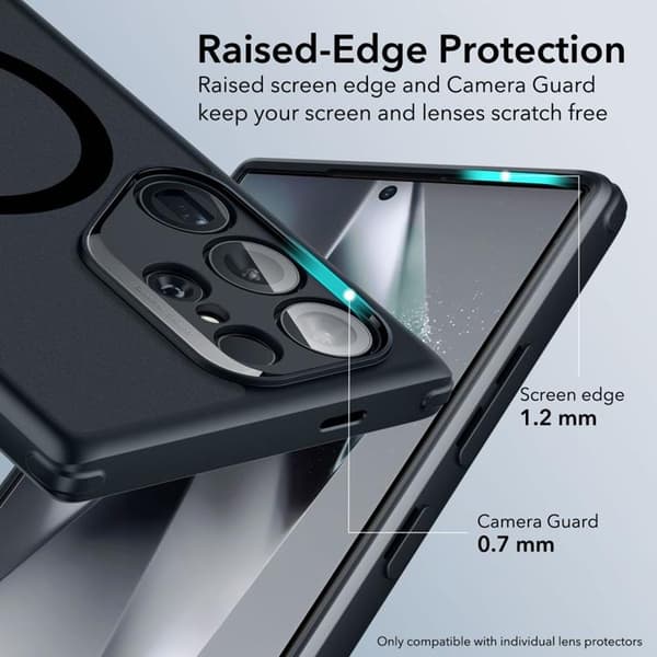 ESR Galaxy S24 Ultra Mobilskal Magsafe CH Halolock - Svart
