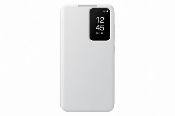Samsung® | Galaxy S24 Smart View -lompakkokotelo - Flipomslag - valkoinen