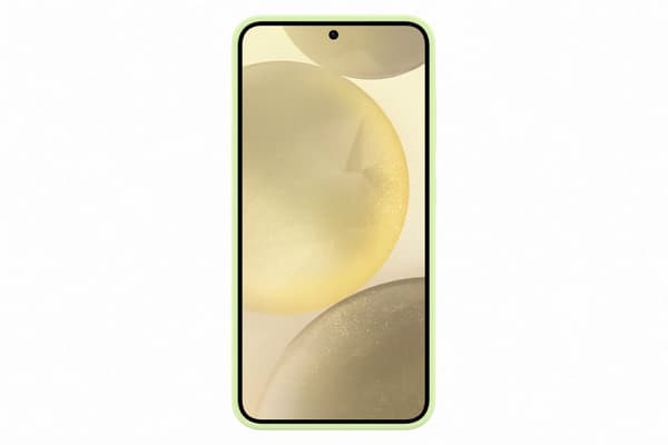Samsung® | Galaxy S24+ silikondeksel - Bagsidecover - Lysegrønn