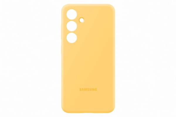 Samsung® | Galaxy S24 silikonikotelo - Laukun sivusuojus - keltainen