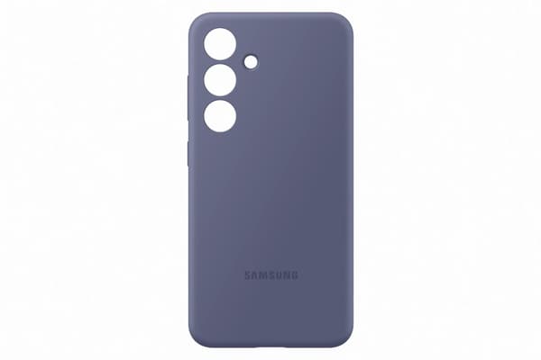 Samsung® | Galaxy S24 silikonikotelo - Laukun sivusuojus - Violetti