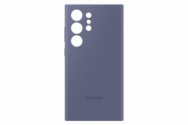 Samsung® | Galaxy S24 Ultra Silikondeksel - Bakdeksel - Fiolett