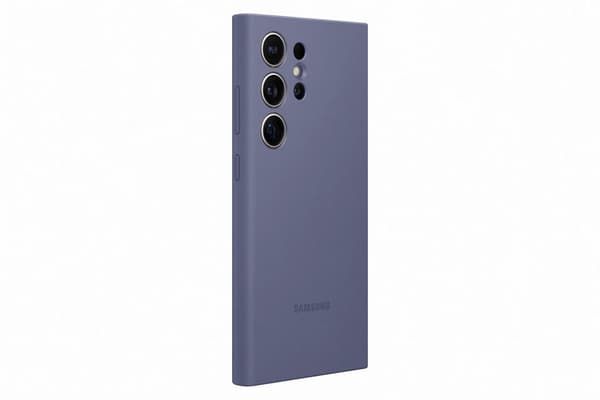 Samsung® | Galaxy S24 Ultra Silikondeksel - Bakdeksel - Fiolett