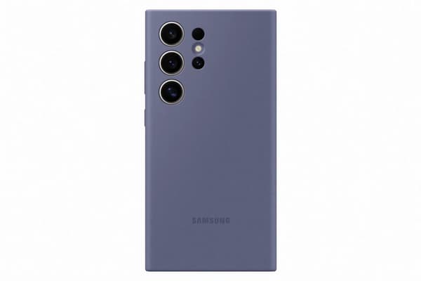 Samsung® | Galaxy S24 Ultra Silikondeksel - Bakdeksel - Fiolett