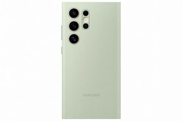 Samsung® | Galaxy S24 Ultra Smart View Plånboksfodral - Flipomslag - Ljusgrön