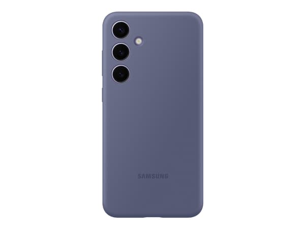 Samsung® | Galaxy S24+ Silikondeksel - Bagsidedeksel - Fiolett