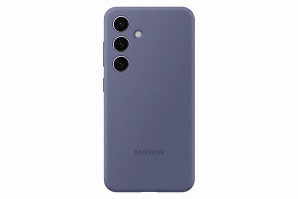 Samsung® | Galaxy S24+ Silikondeksel - Bagsidedeksel - Fiolett
