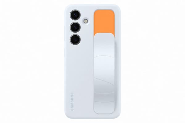 Samsung® | Galaxy S24 Standing Grip Case - Bagsidecover - Ljusblå