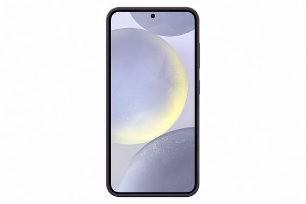Samsung® | Galaxy S24 Silikondeksel - Bakdeksel - Mørk fiolett