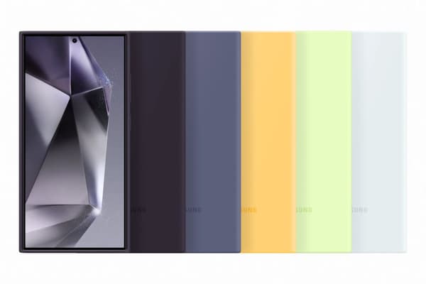 Samsung® | Galaxy S24 Ultra Silikonfodral - Bakstycke - Mörkviolett