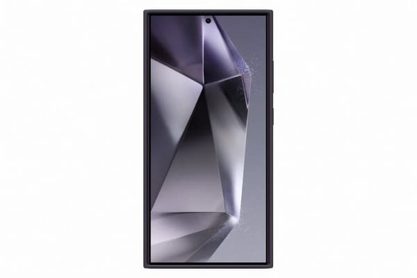 Samsung® | Galaxy S24 Ultra Silikonfodral - Bakstycke - Mörkviolett