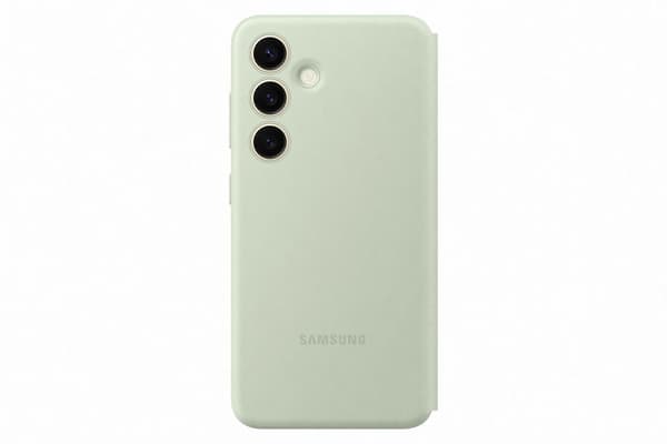 Samsung® | Galaxy S24+ Smart View Plånboksfodral - Flipomslag - Ljusgrön