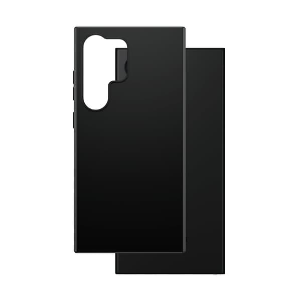 SIKKER. av PanzerGlass™ | Bagsideomslag - Sorter | Galaxy S24 Ultra